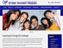 Tablet Screenshot of optionstx.com